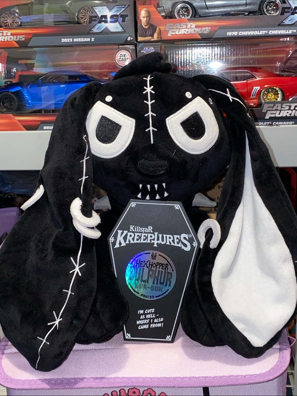 Killstar Black & White Kreeptures Hexhopper 🖤🖤